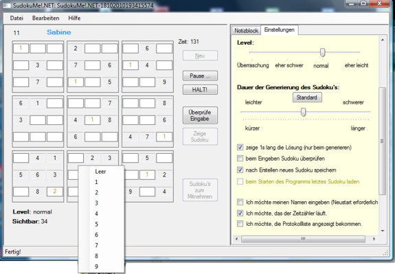 sudokuMe!Net
