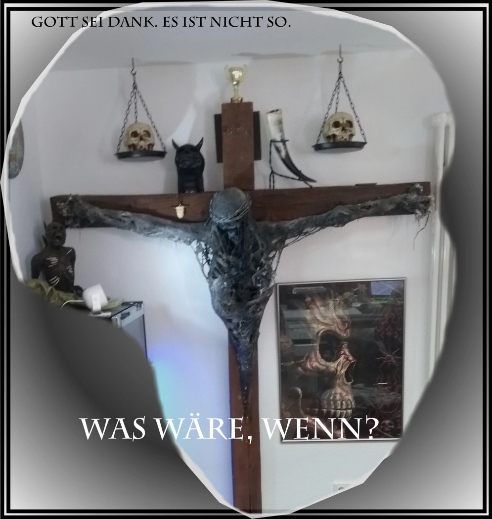 Gott ist der Anfang. Gott ist das Ende. Nicht und nie der Mensch und auch nichts anderes.