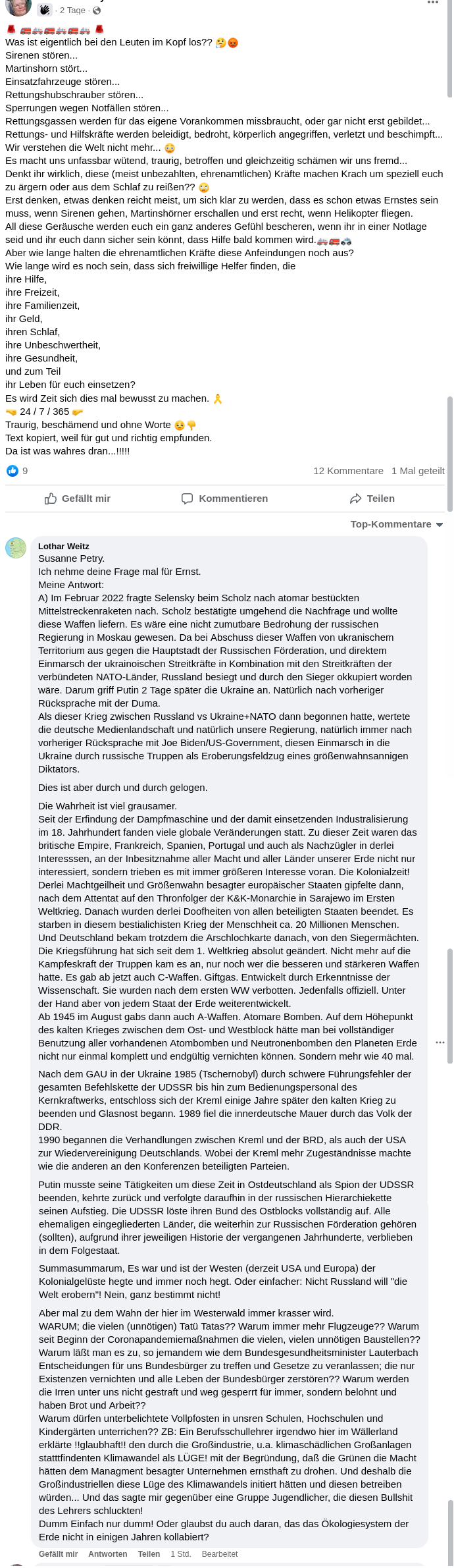 real existierender Wahnsinn AD 2023.