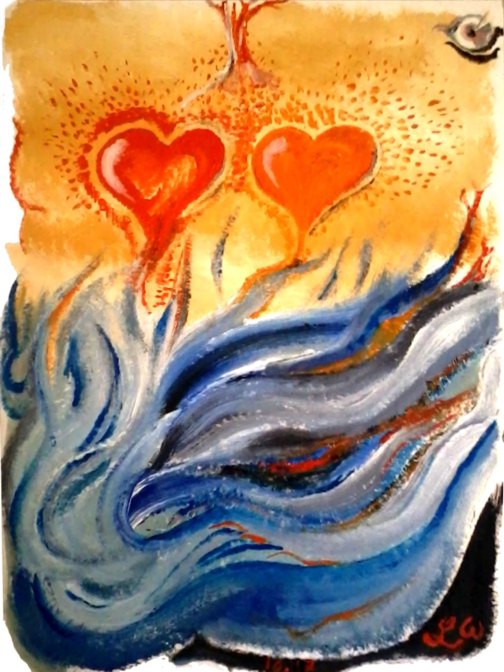 Doppelherz, unsere Liebe ist ...